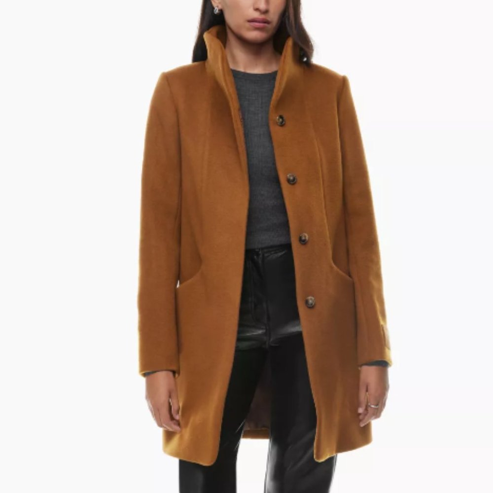 Aritzia Tan Coat